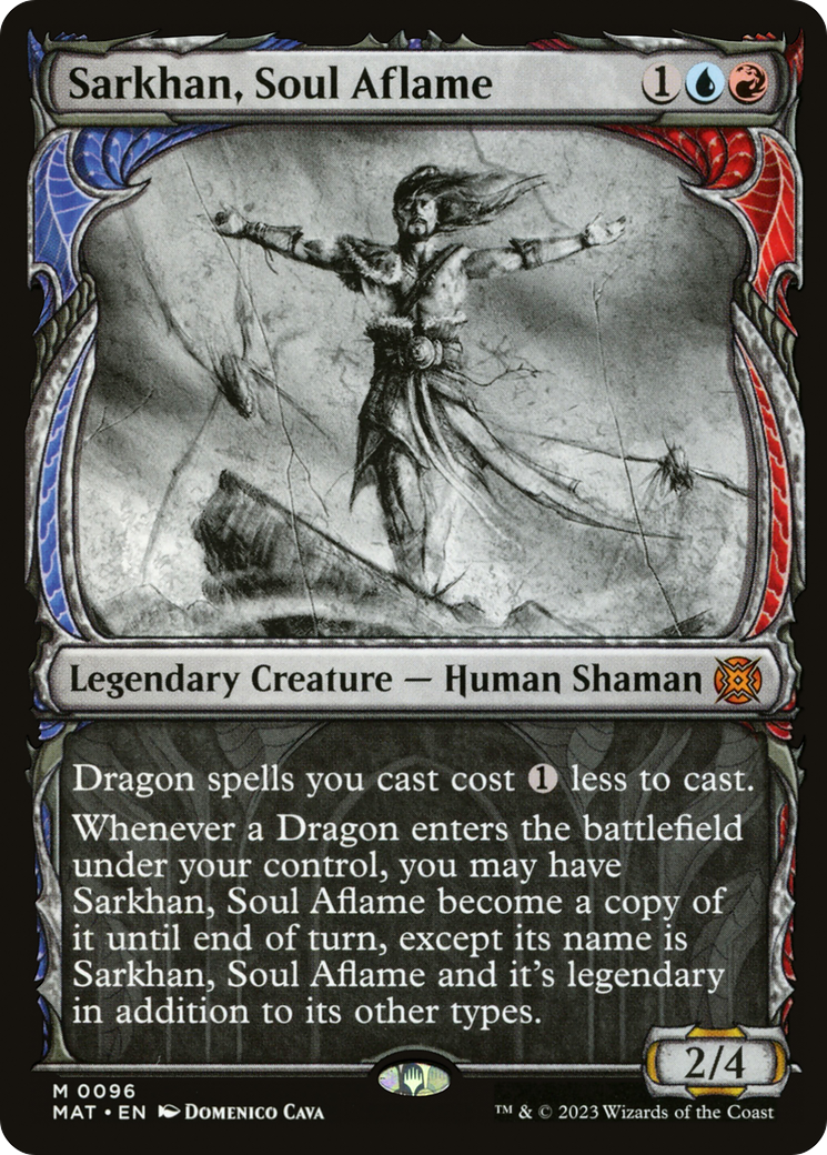 Image of Sarkhan, Soul Aflame (Showcase) [March of the Machine: The Aftermath]
