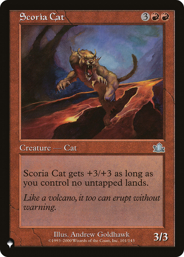Image of Scoria Cat [The List]
