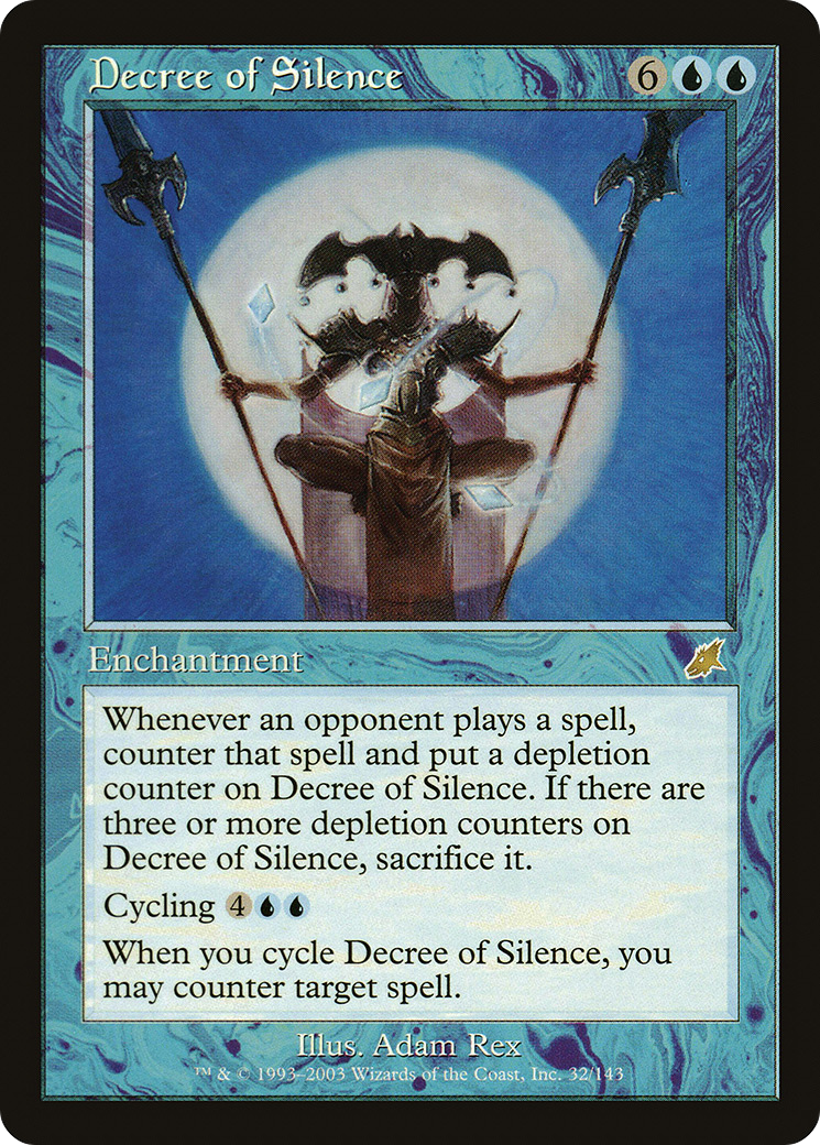 Image of Decree of Silence [Scourge]