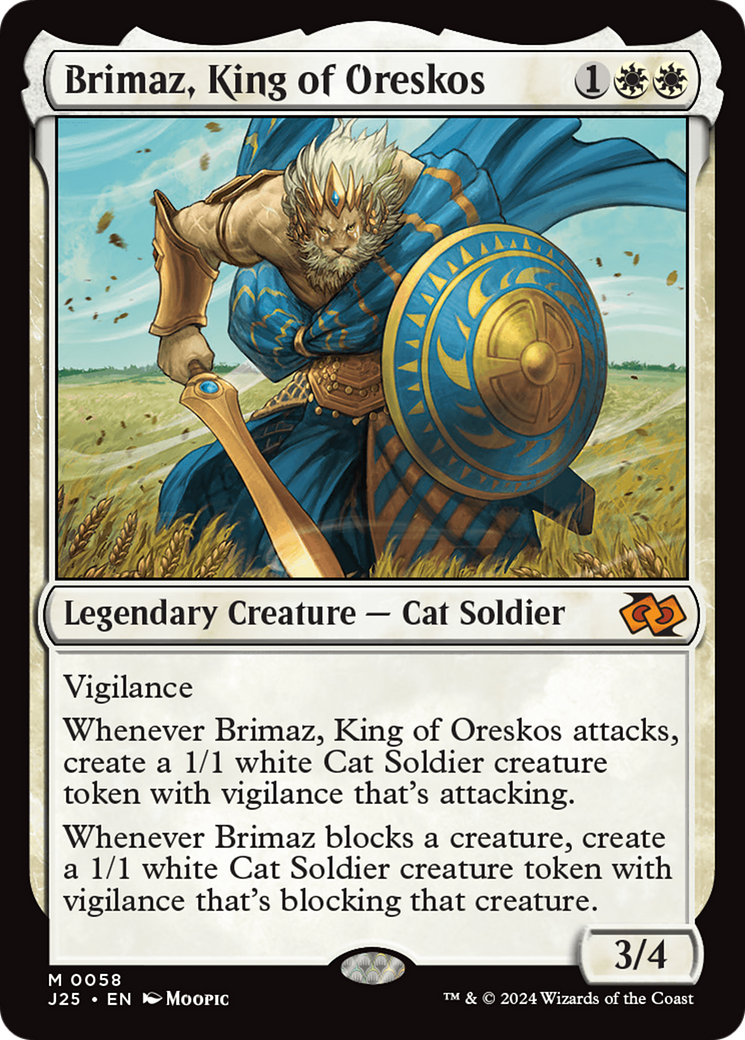 Image of Brimaz, King of Oreskos (Anime) [Foundations Jumpstart]