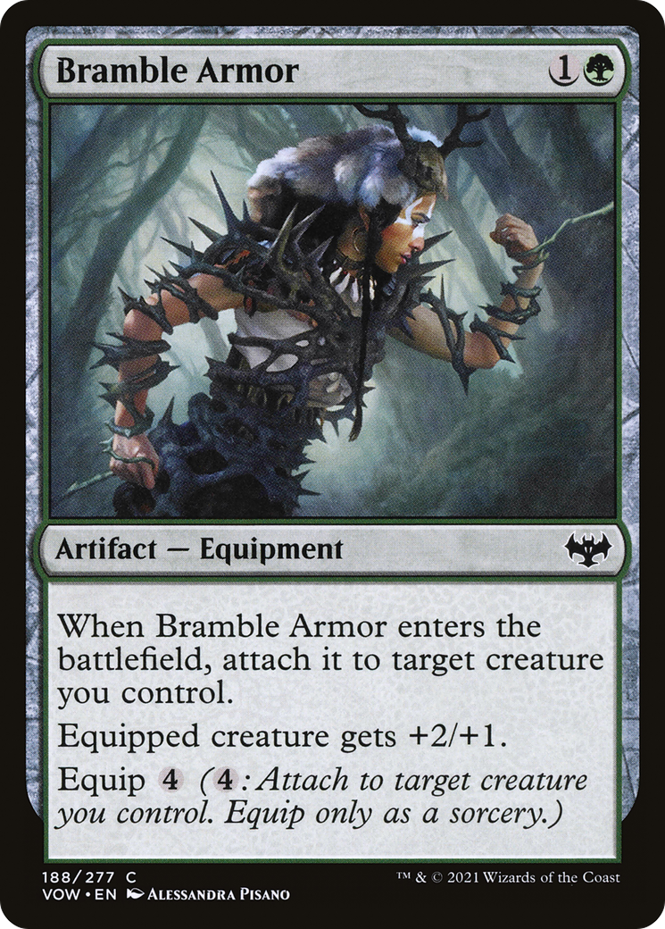 Image of Bramble Armor [Innistrad: Crimson Vow]