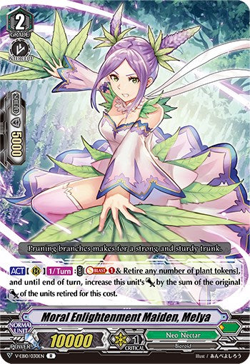 Image of Moral Enlightenment Maiden, Melya (V-EB10/030EN) [The Mysterious Fortune]