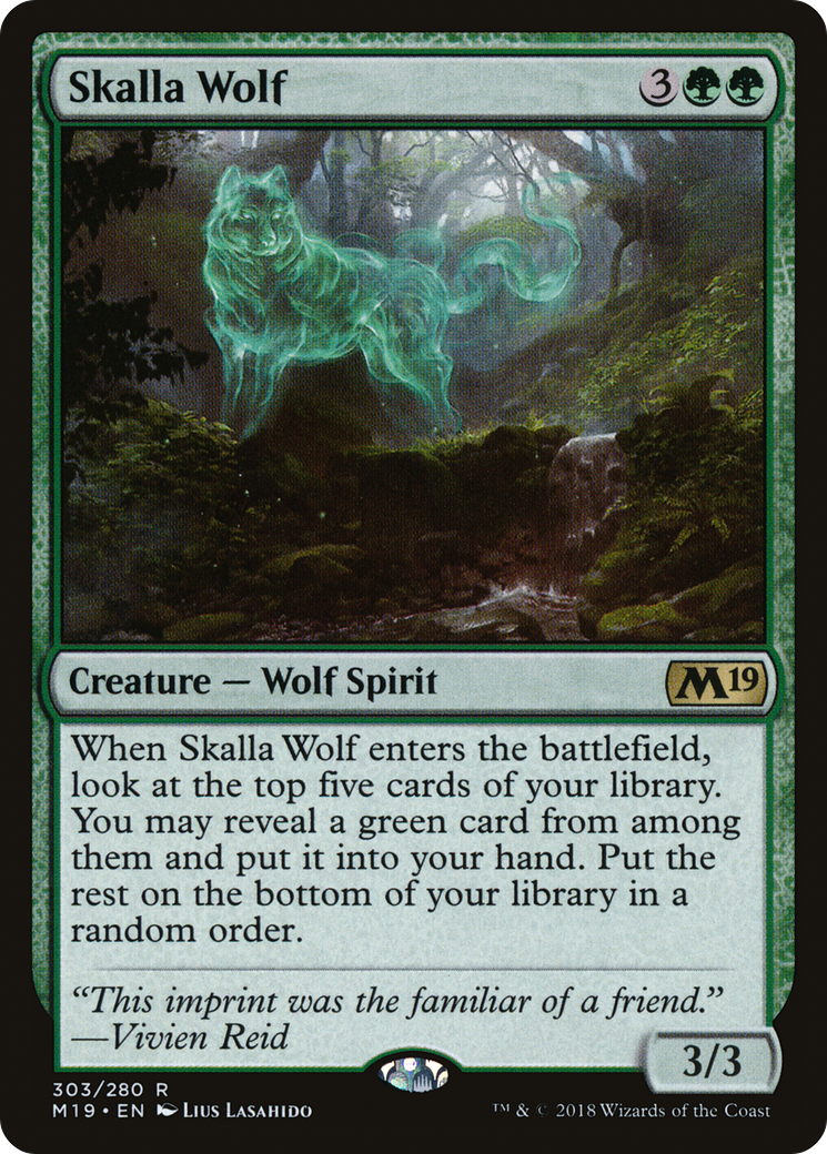Image of Skalla Wolf [Core Set 2019]