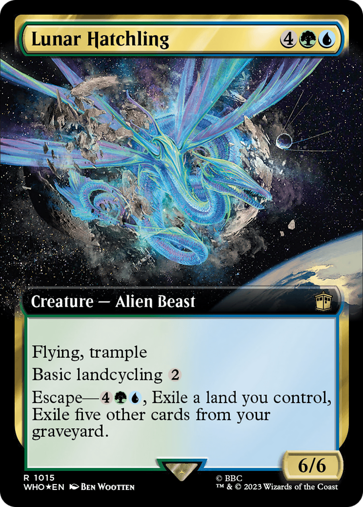 Image of Lunar Hatchling (Extended Art) (Surge Foil) [Doctor Who]