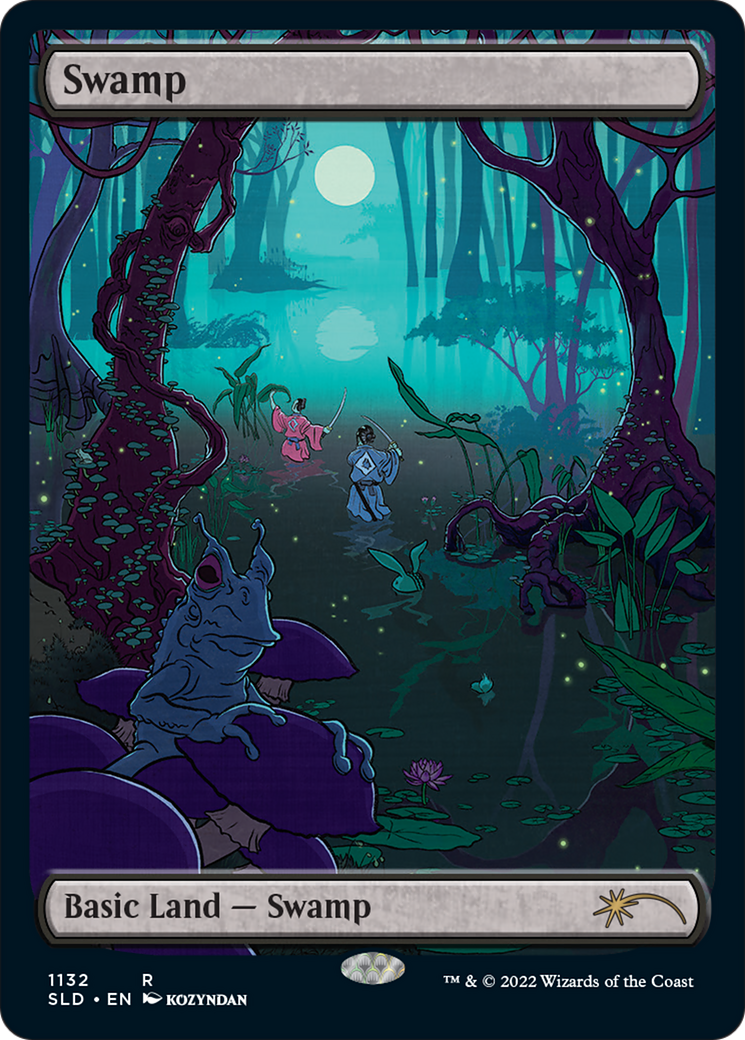 Image of Swamp (1132) (Full-Art) [Secret Lair Drop Series]