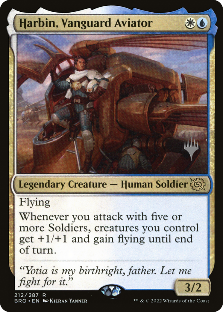 Image of Harbin, Vanguard Aviator (Promo Pack) [The Brothers' War Promos]
