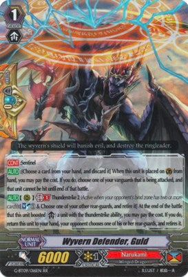 Image of Wyvern Defender, Guld (G-BT09/016EN) [Divine Dragon Caper]