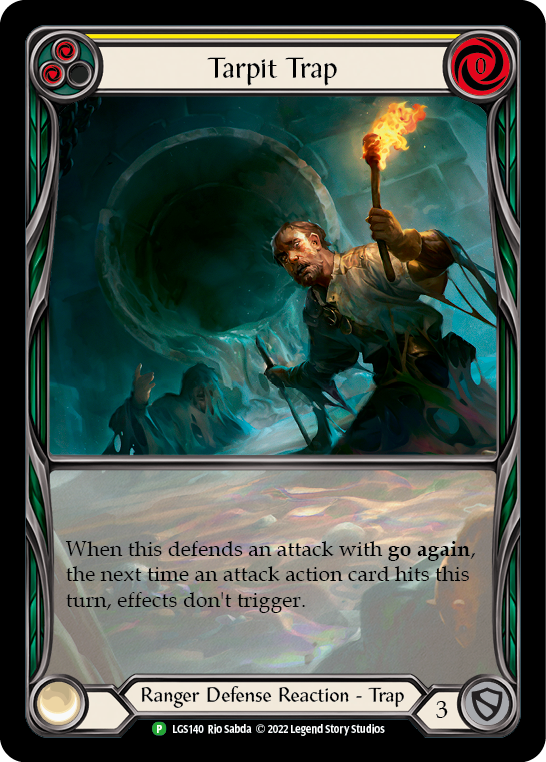 Image of Tarpit Trap (Yellow) [LGS140] (Promo)  Rainbow Foil