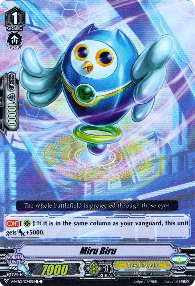 Image of Miru Biru (Parallel Foil) (V-MB01/024EN) [PSYqualia Strife]