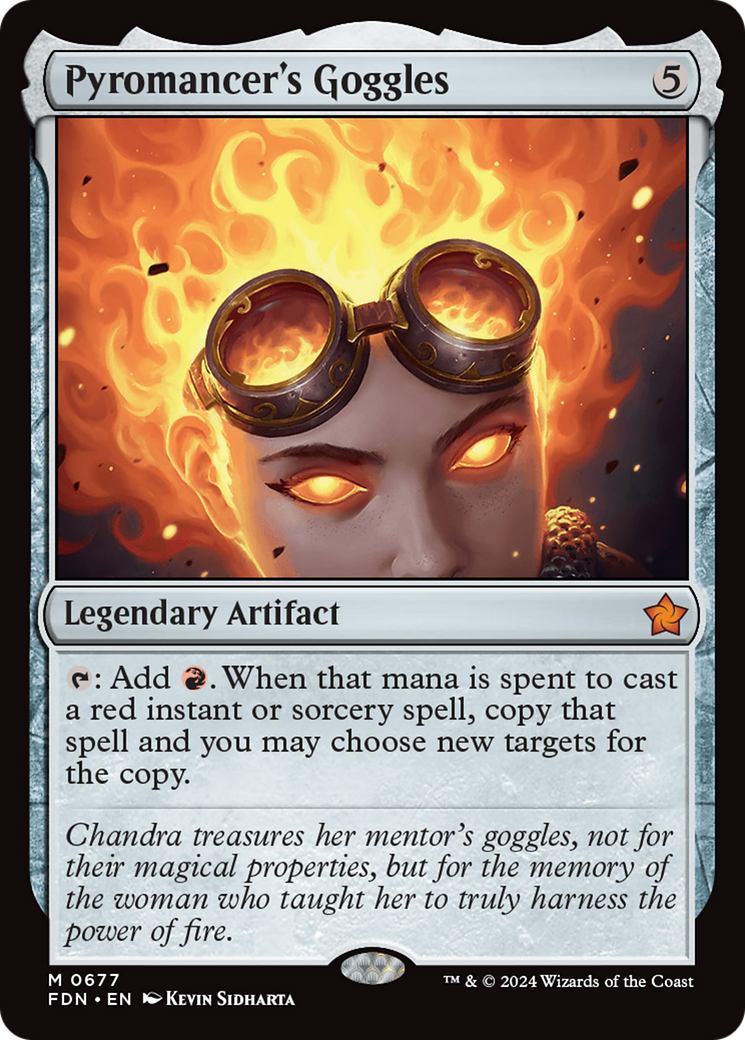 Image of Pyromancer's Goggles [Foundations]