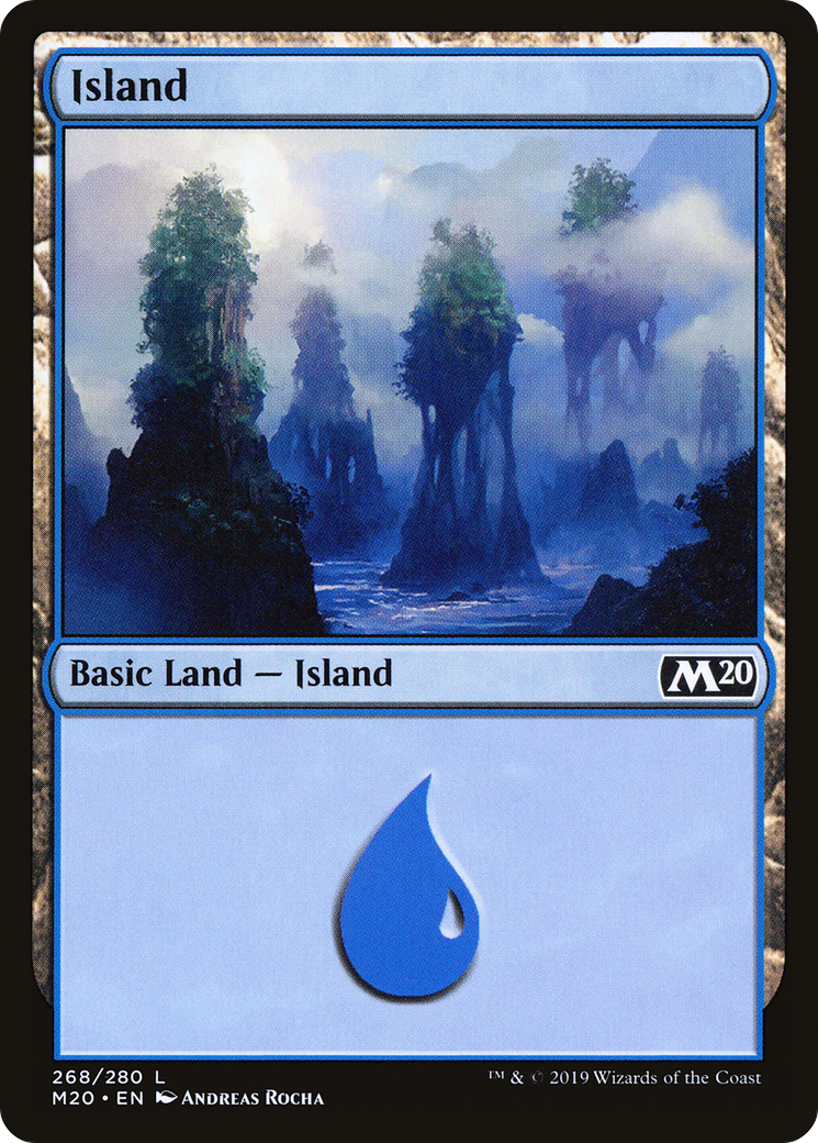 Image of Island (268) [Core Set 2020]