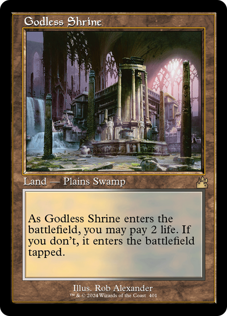 Image of Godless Shrine (Retro) [Ravnica Remastered]