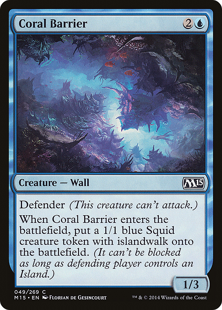 Image of Coral Barrier [Magic 2015]