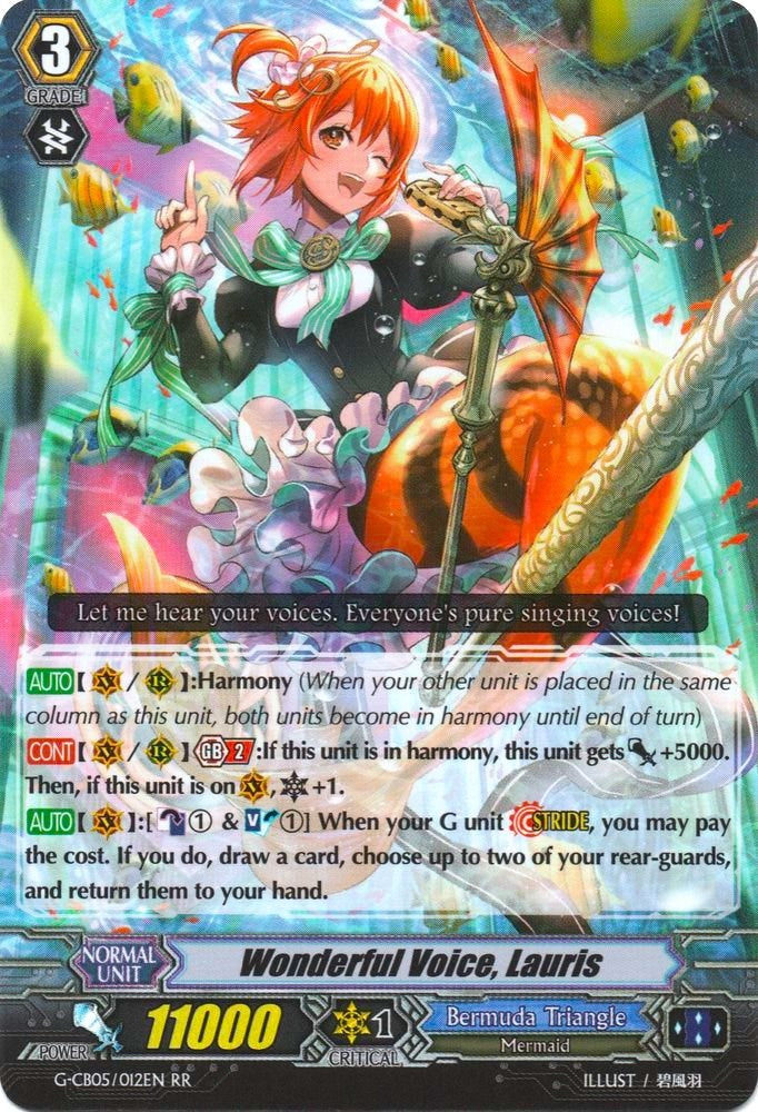 Image of Wonderful Voice, Lauris (G-CB05/012EN) [Prismatic Divas]