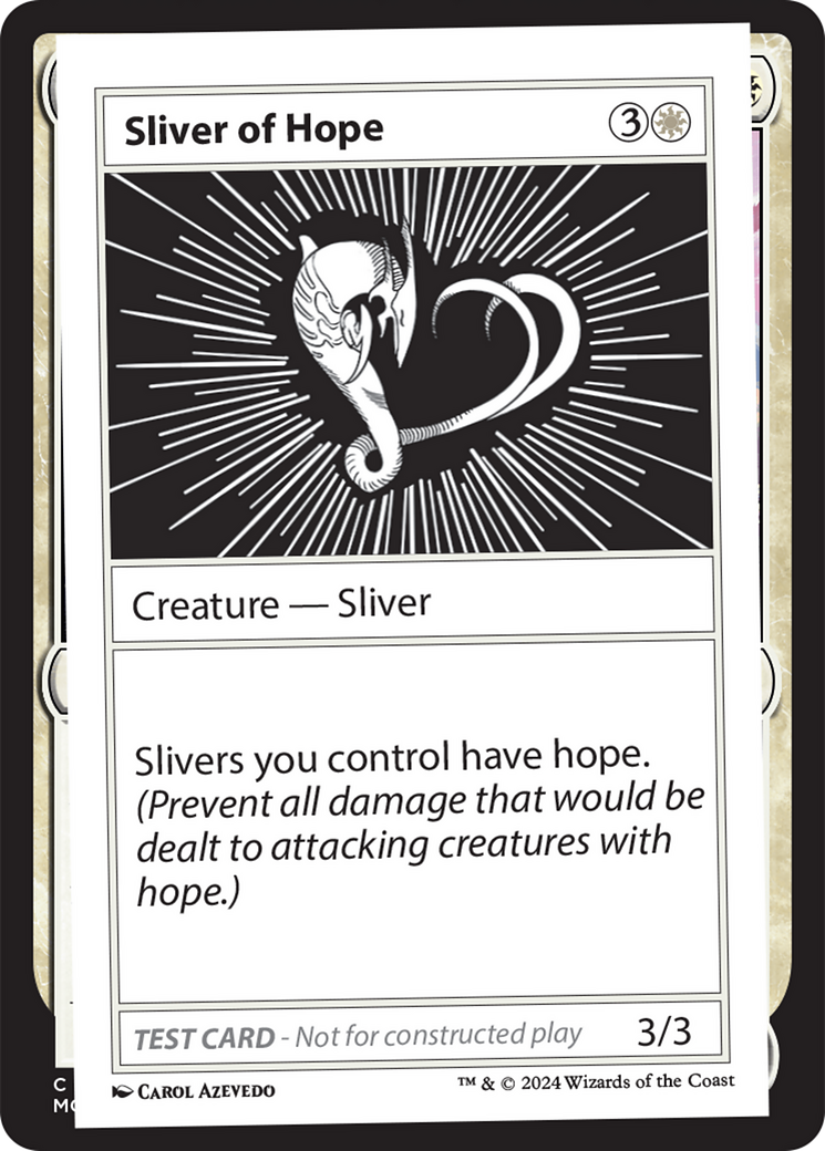 Image of Sliver of Hope [Mystery Booster 2 Playtest Cards]