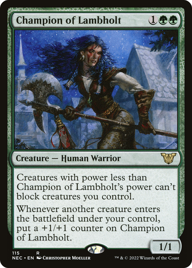 Image of Champion of Lambholt [Kamigawa: Neon Dynasty Commander]