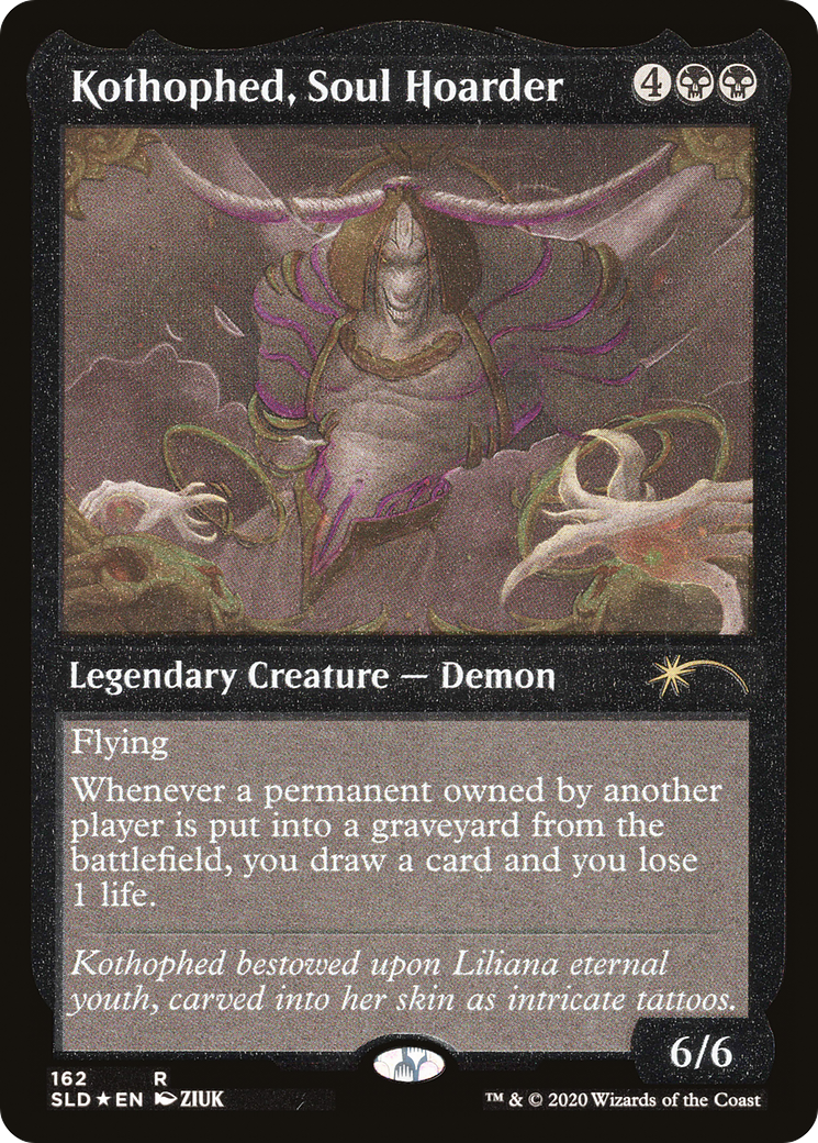 Image of Kothophed, Soul Hoarder (SLD-162★) - Secret Lair Drop Etched Foil