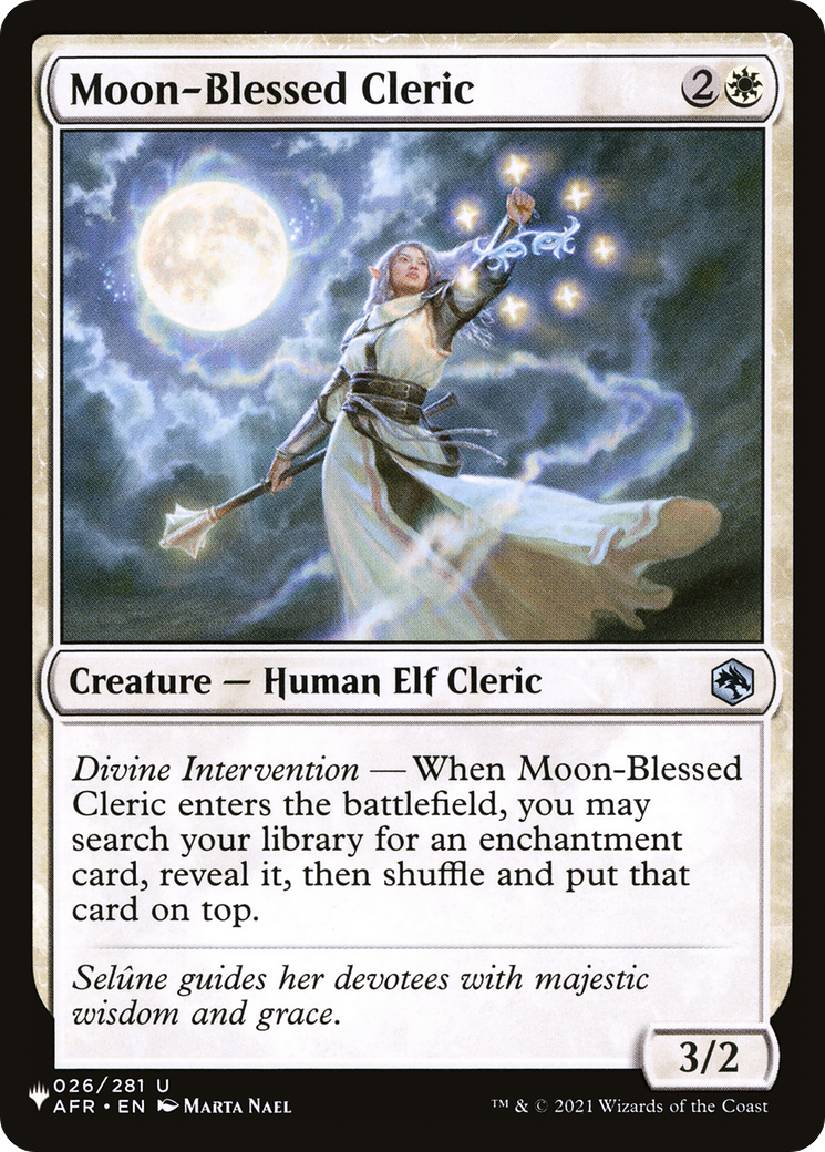 Image of Moon-Blessed Cleric [The List]