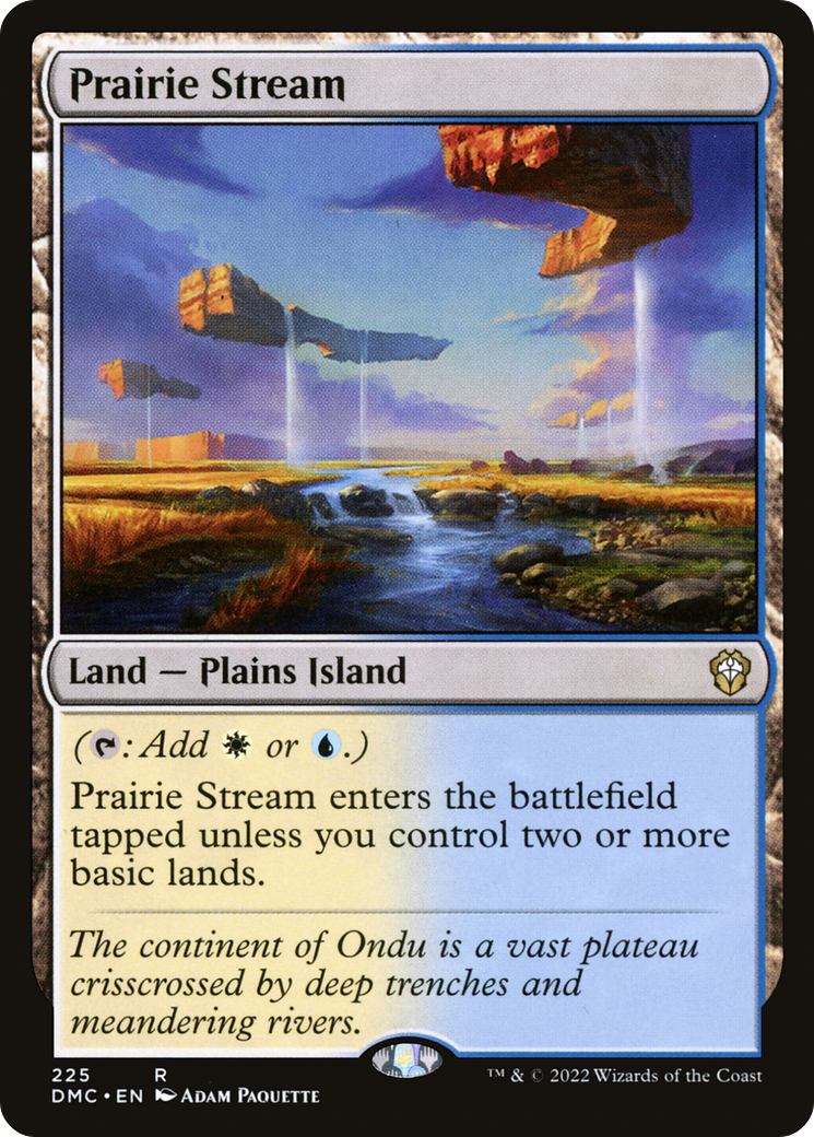 Image of Prairie Stream [Dominaria United Commander]