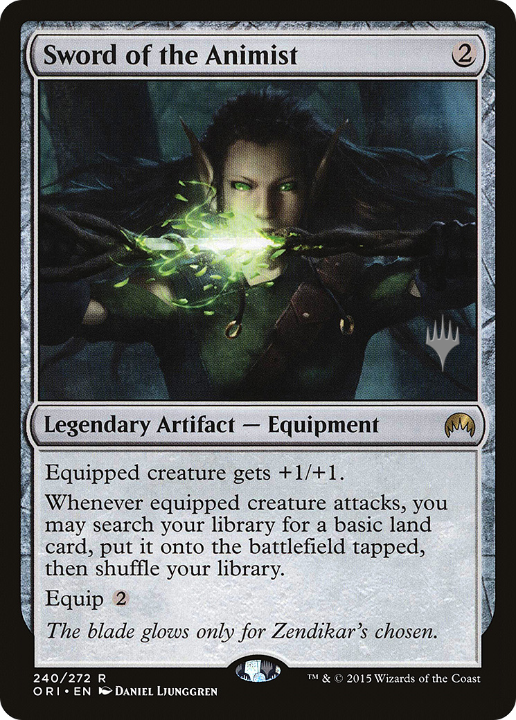 Image of Sword of the Animist [Magic Origins Promos]