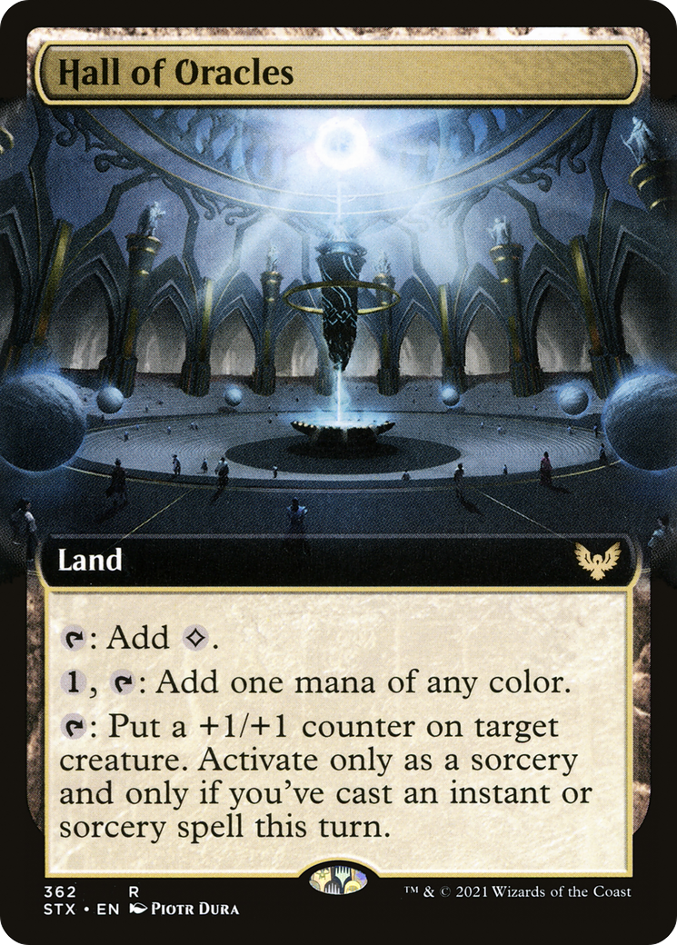 Image of Hall of Oracles (Extended Art) [Strixhaven: School of Mages]