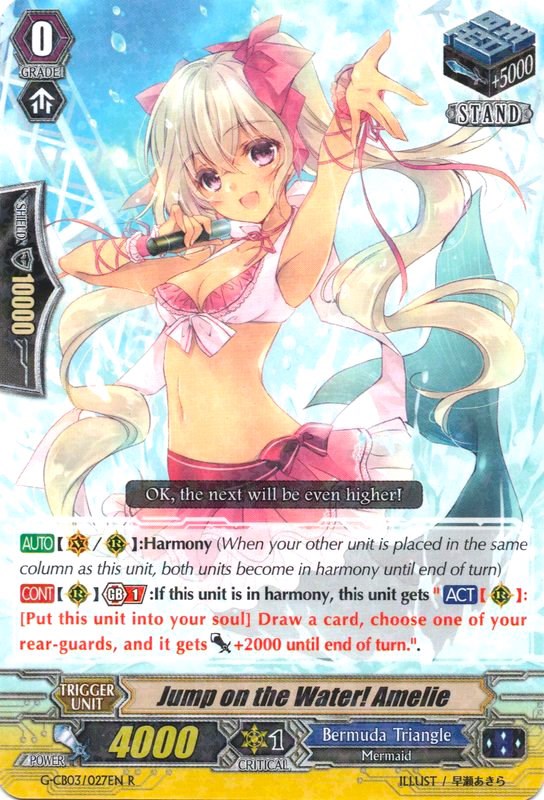 Image of Jump on the Water! Amelie (G-CB03/027EN) [Blessing of Divas]