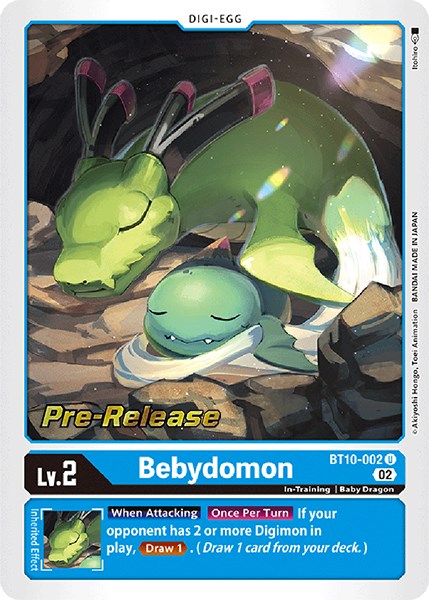 Image of Bebydomon [BT10-002] [Xros Encounter Pre-Release Cards]