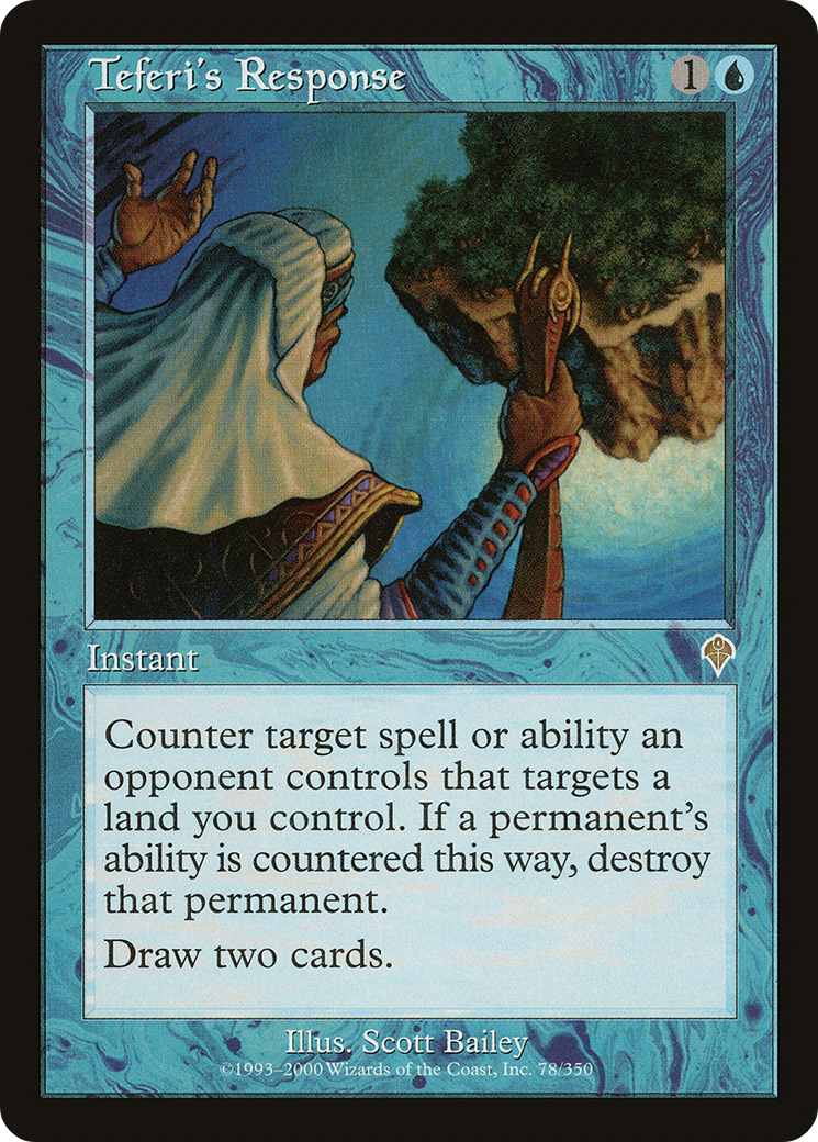 Image of Teferi's Response [Invasion]