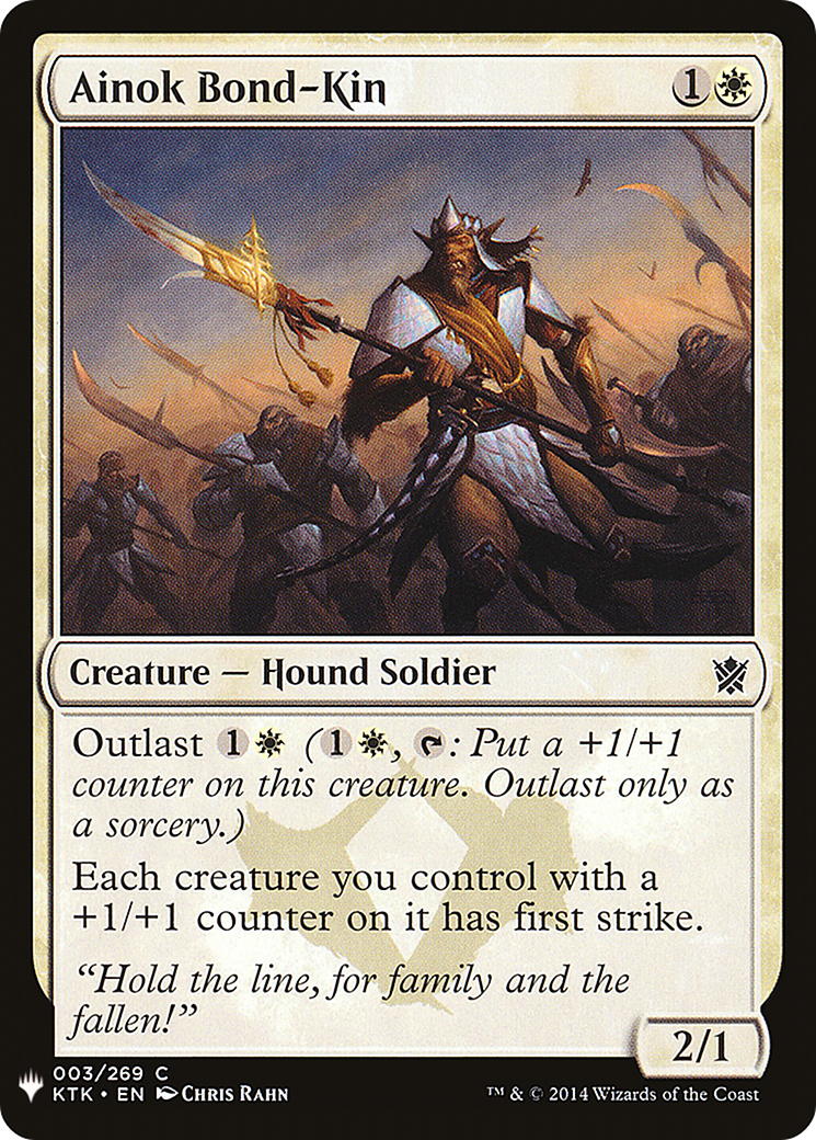 Image of Ainok Bond-Kin [Mystery Booster]