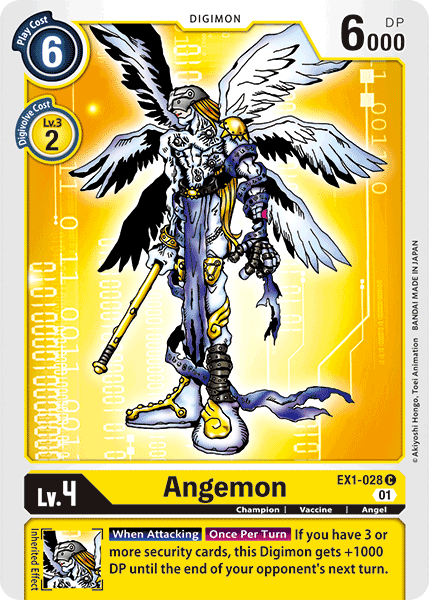 Image of Angemon [EX1-028] [Classic Collection]