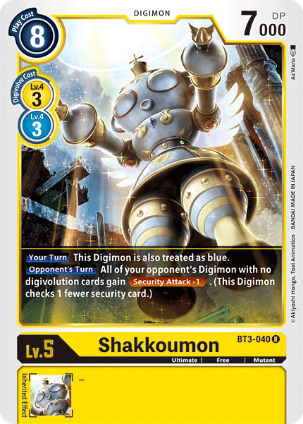 Image of Shakkoumon [BT3-040] [Release Special Booster Ver.1.5]