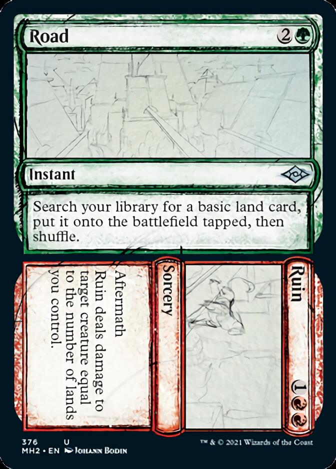 Image of Road // Ruin (Sketch) [Modern Horizons 2]