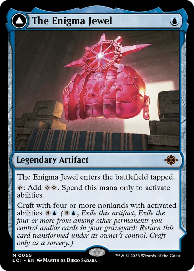 Image of The Enigma Jewel // Locus of Enlightenment [The Lost Caverns of Ixalan]