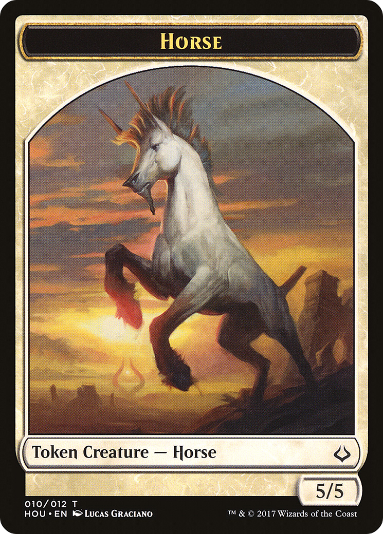 Image of Horse Token [Hour of Devastation Tokens]