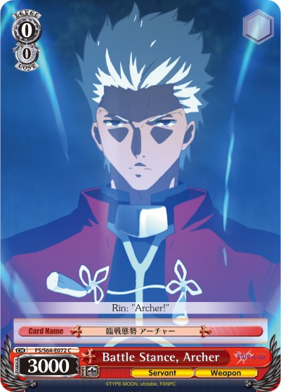 Image of Battle Stance, Archer (FS/S64-E072 C) [Fate/Stay Night [Heaven's Feel]]