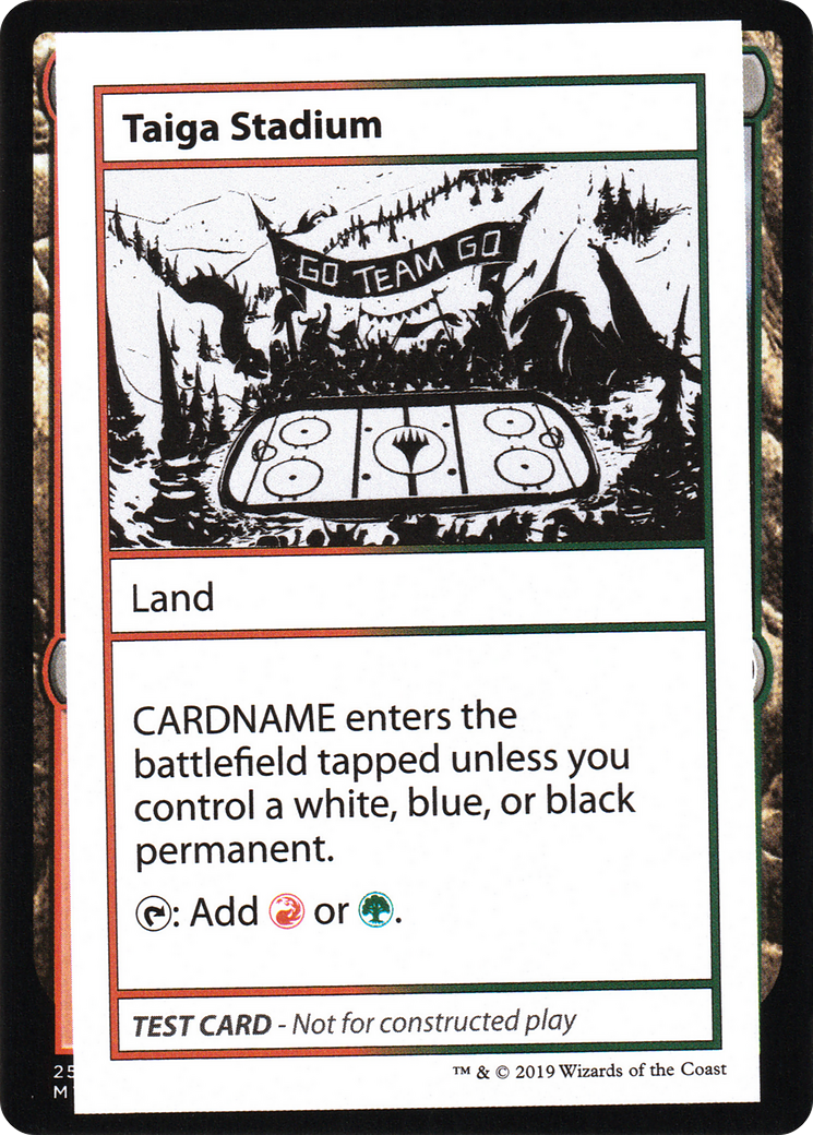 Image of Taiga Stadium (2021 Edition) [Mystery Booster Playtest Cards]