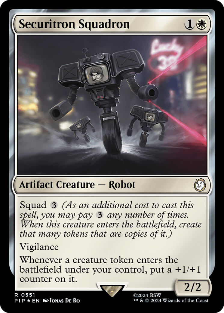 Image of Securitron Squadron (Surge Foil) [Fallout]