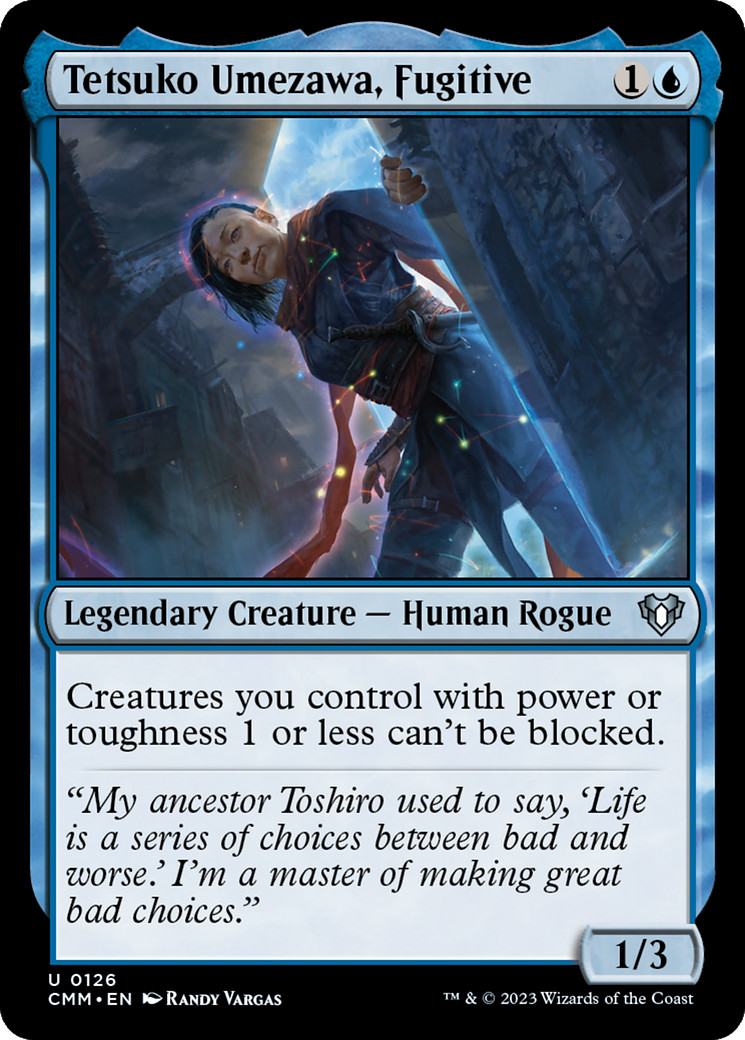 Image of Tetsuko Umezawa, Fugitive [Commander Masters]