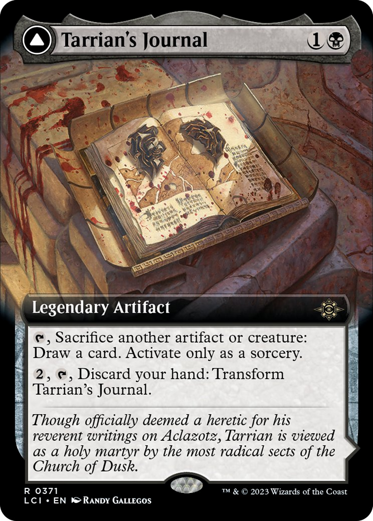 Image of Tarrian's Journal // The Tomb of Aclazotz (Extended Art) [The Lost Caverns of Ixalan]