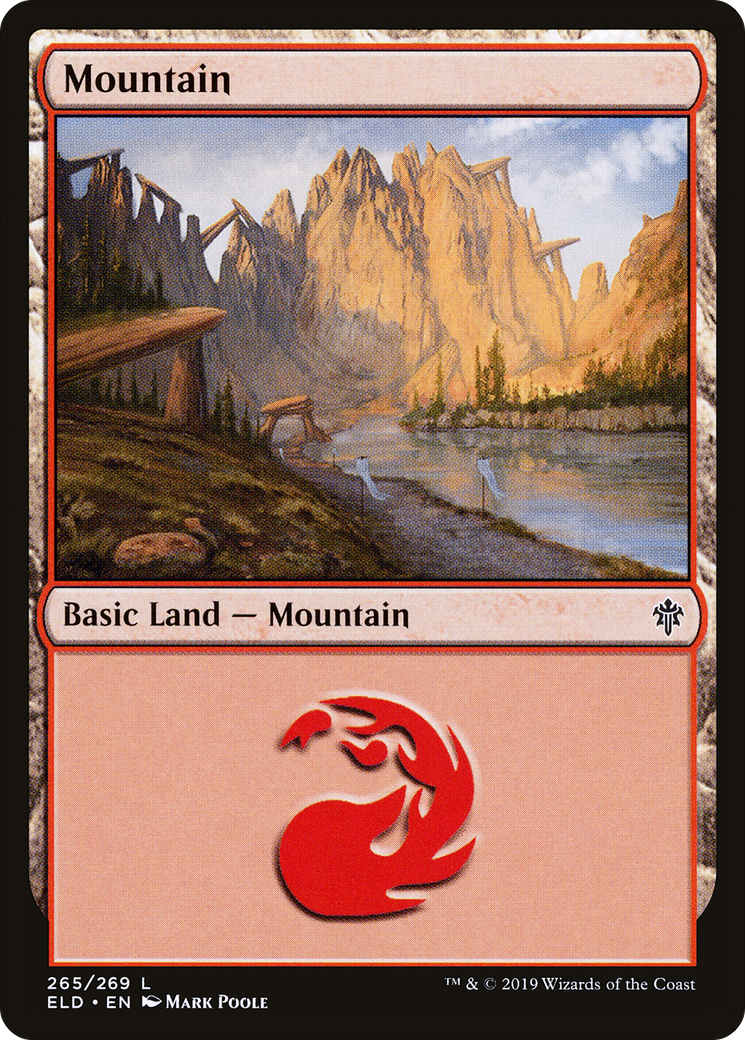Image of Mountain (265) [Throne of Eldraine]