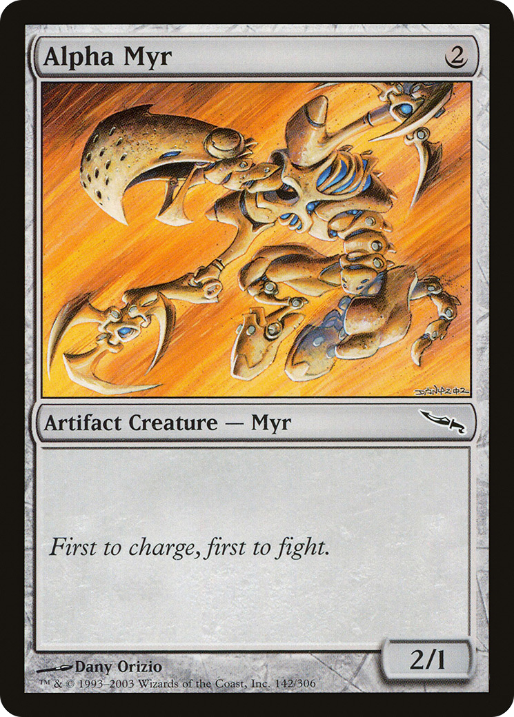 Image of Alpha Myr [Mirrodin]