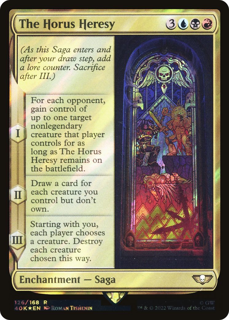 Image of The Horus Heresy (Surge Foil) [Warhammer 40,000]