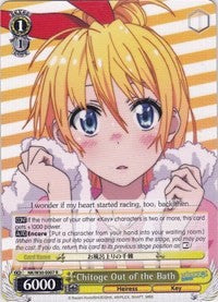 Image of Chitoge Out of the Bath (NK/W30-E007 R) [NISEKOI -False Love-]