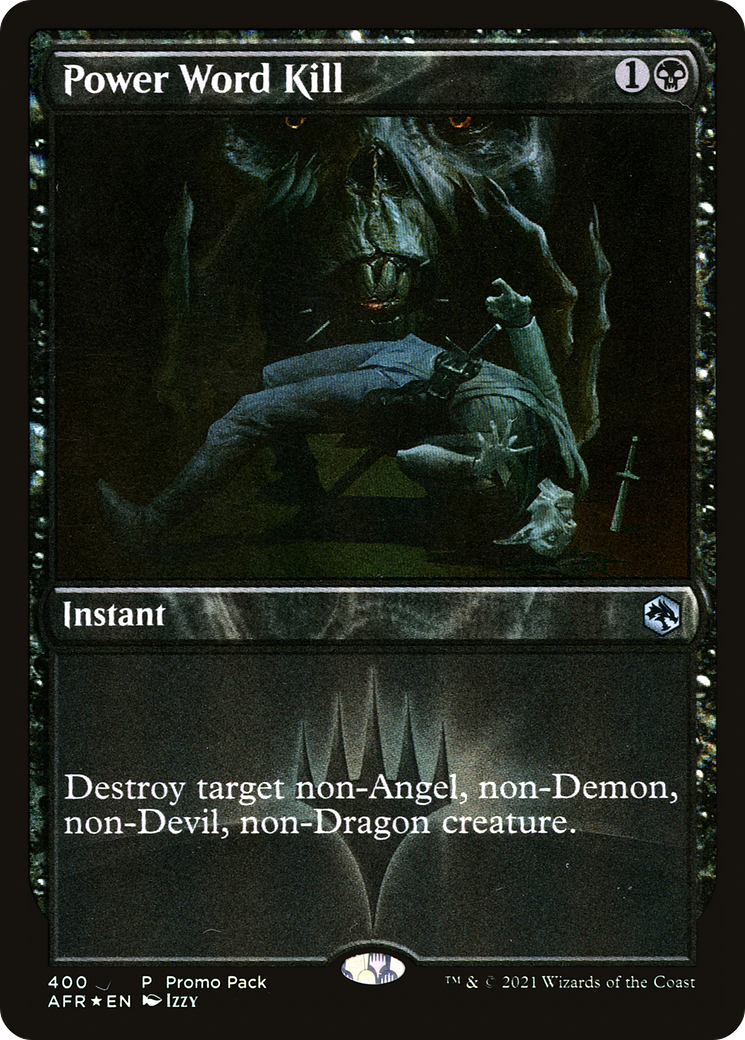 Image of Power Word Kill (Promo Pack) [Dungeons & Dragons: Adventures in the Forgotten Realms]