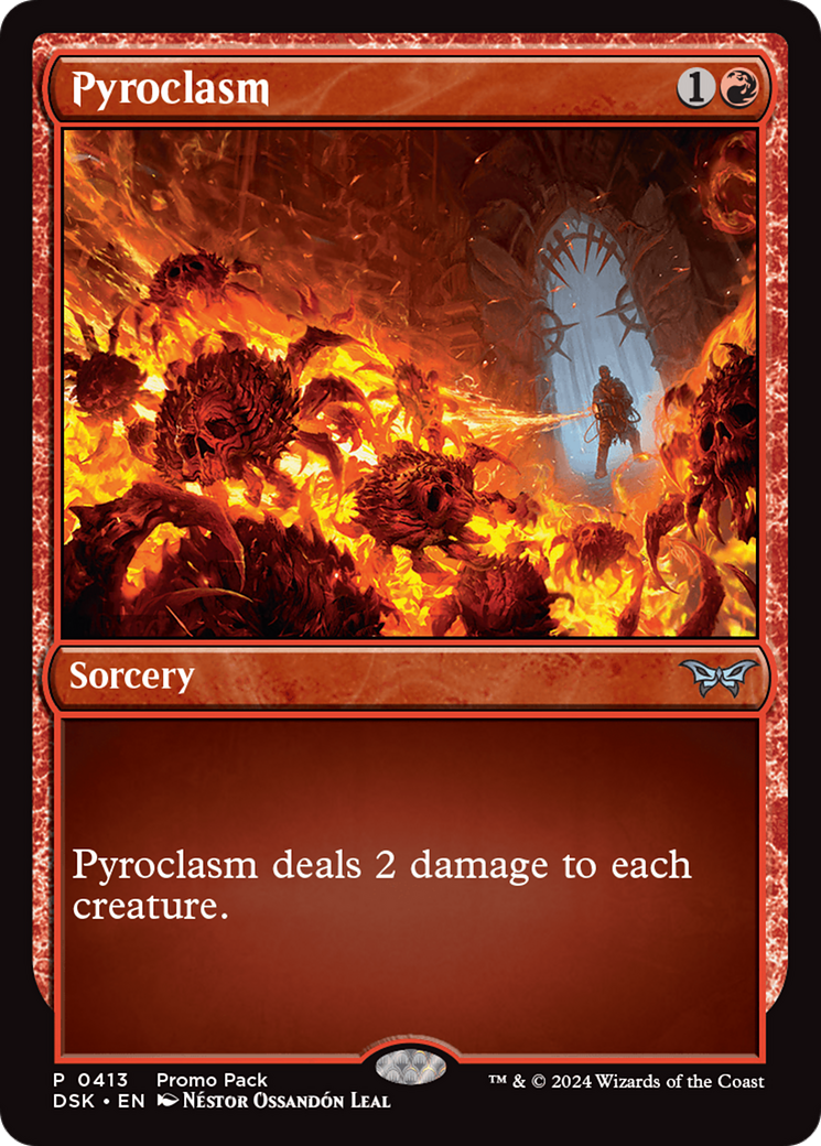 Image of Pyroclasm (Promo Pack) [Duskmourn: House of Horror Promos]