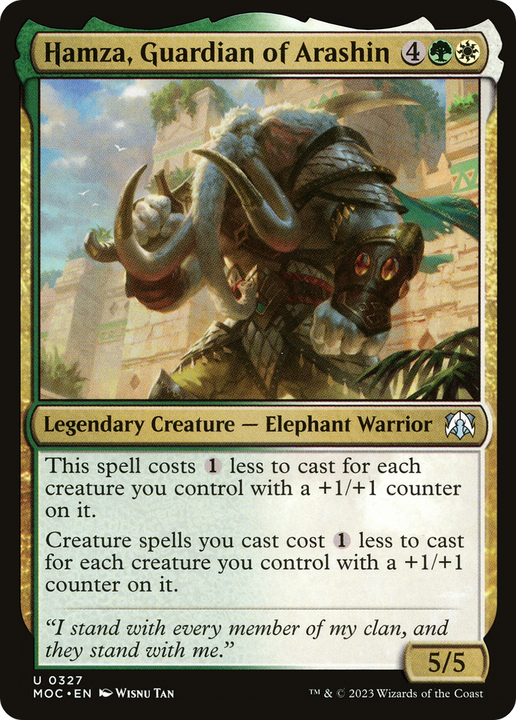 Image of Hamza, Guardian of Arashin [March of the Machine Commander]