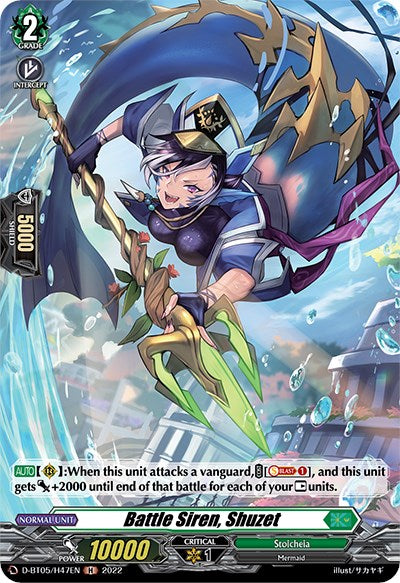 Image of Battle Siren, Shuzet (D-BT05/H47EN) [Triumphant Return of the Brave Heroes]