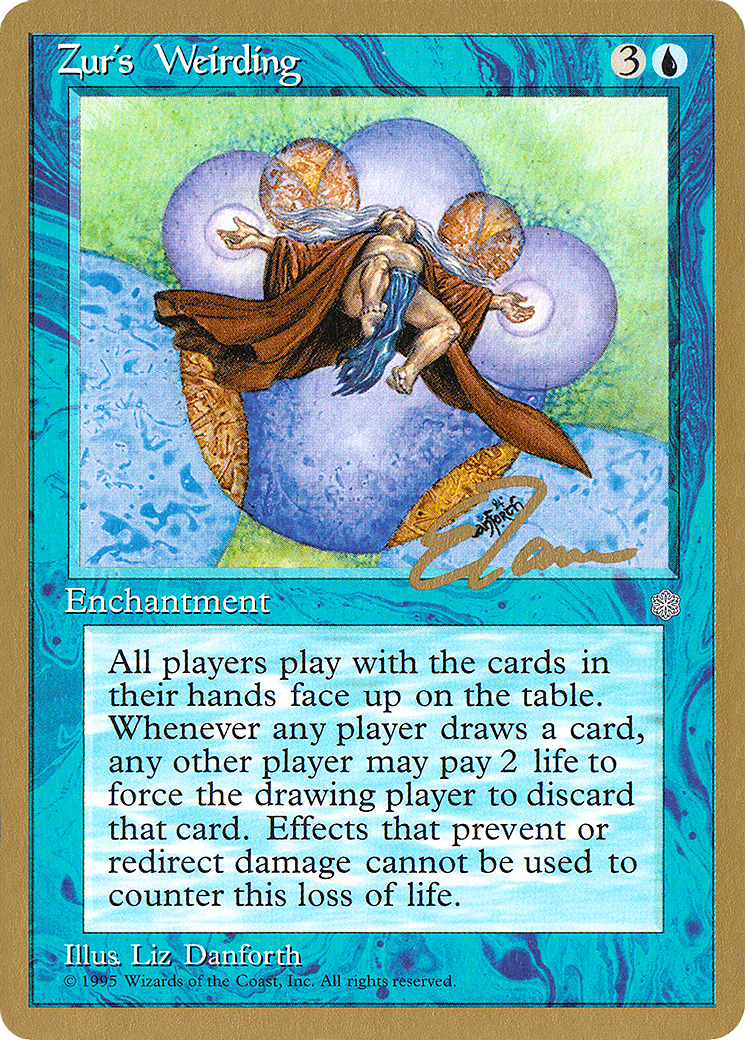 Image of Zur's Weirding (Eric Tam) [Pro Tour Collector Set]