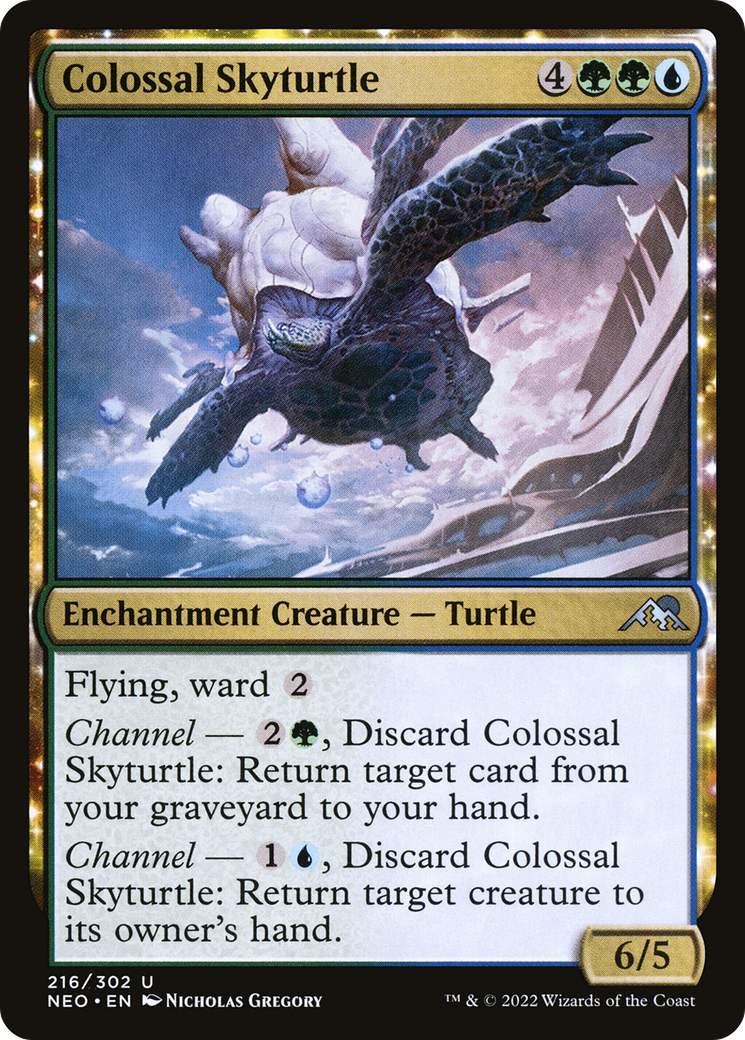 Image of Colossal Skyturtle [Kamigawa: Neon Dynasty]