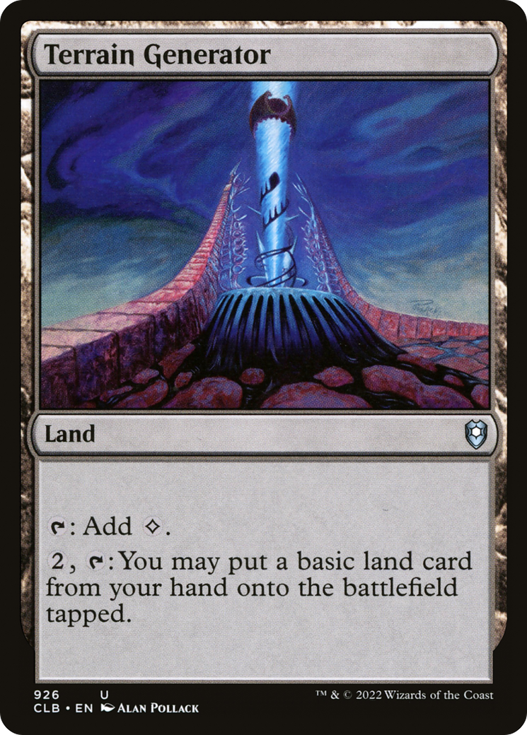 Image of Terrain Generator [Commander Legends: Battle for Baldur's Gate]